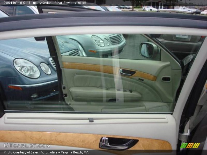 Royal Pewter / Willow 2004 Infiniti Q 45 Luxury Sedan