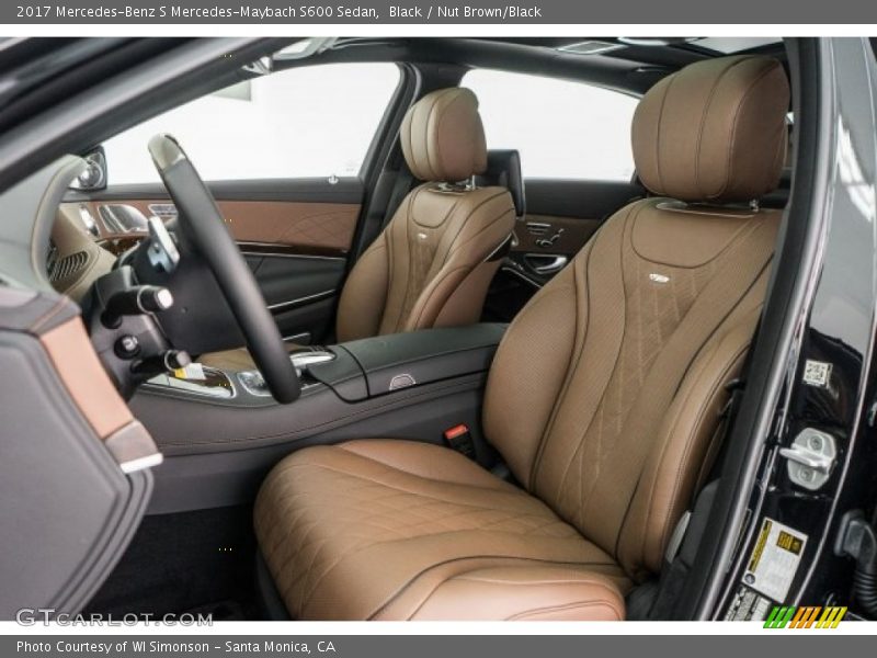  2017 S Mercedes-Maybach S600 Sedan Nut Brown/Black Interior