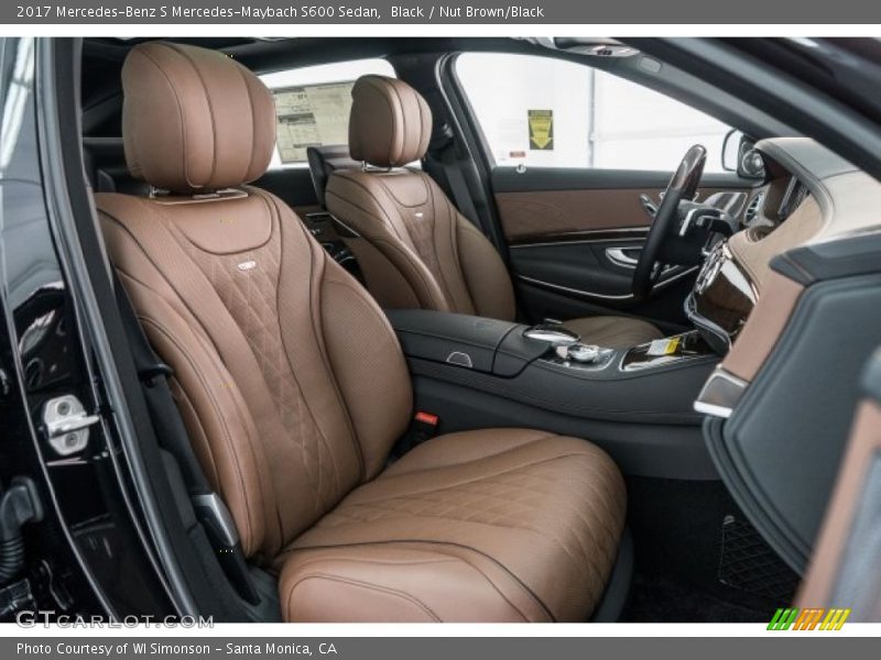 Front Seat of 2017 S Mercedes-Maybach S600 Sedan