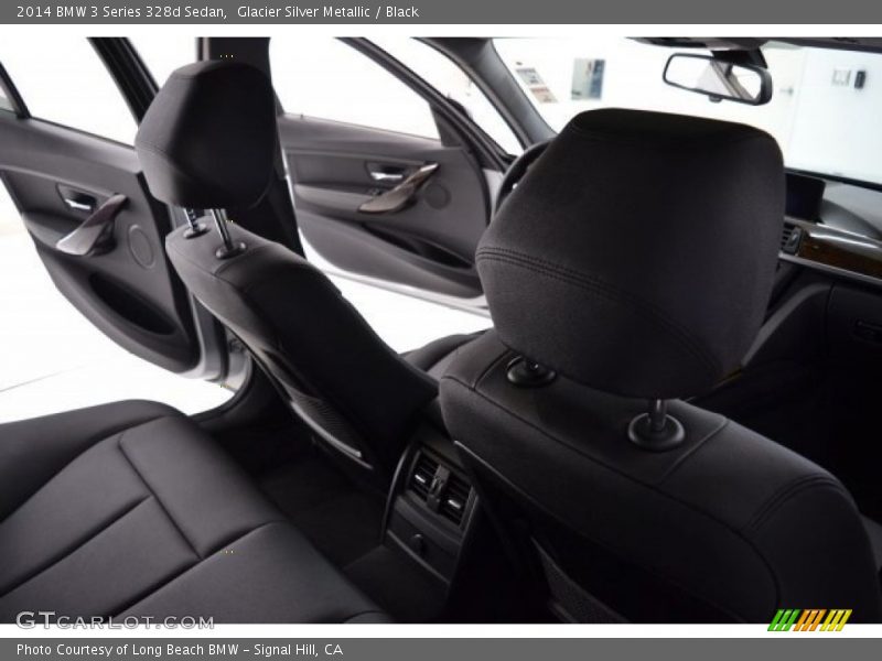 Glacier Silver Metallic / Black 2014 BMW 3 Series 328d Sedan