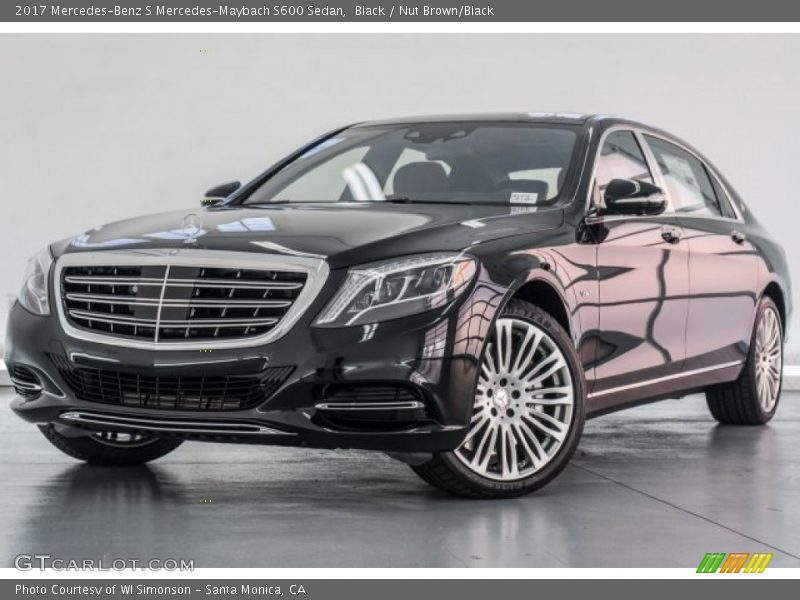 Front 3/4 View of 2017 S Mercedes-Maybach S600 Sedan