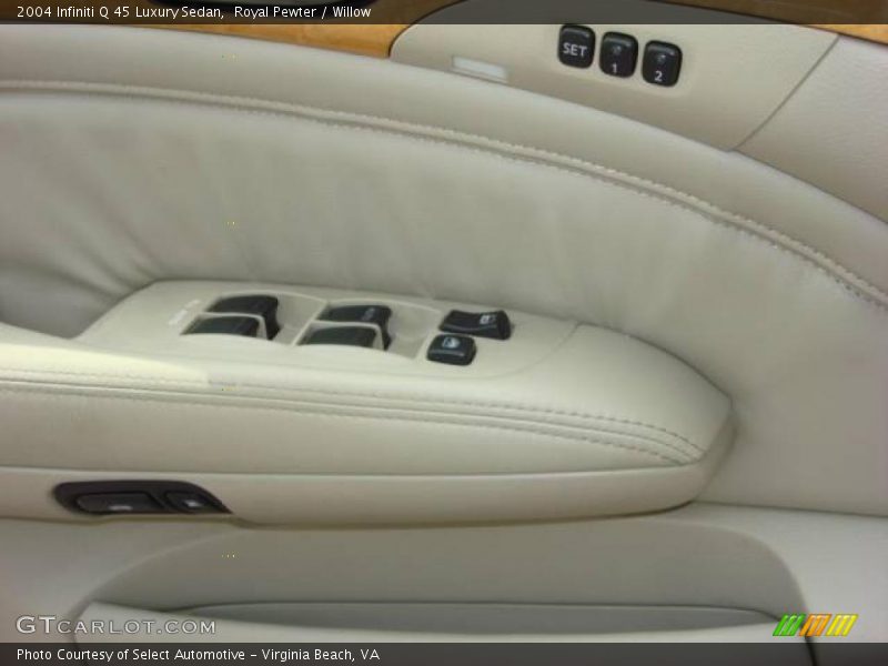 Royal Pewter / Willow 2004 Infiniti Q 45 Luxury Sedan
