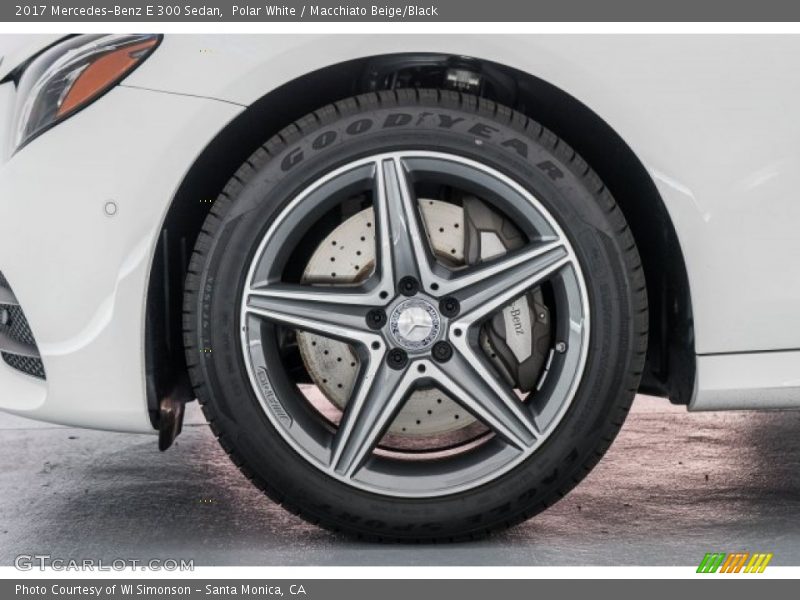 Polar White / Macchiato Beige/Black 2017 Mercedes-Benz E 300 Sedan