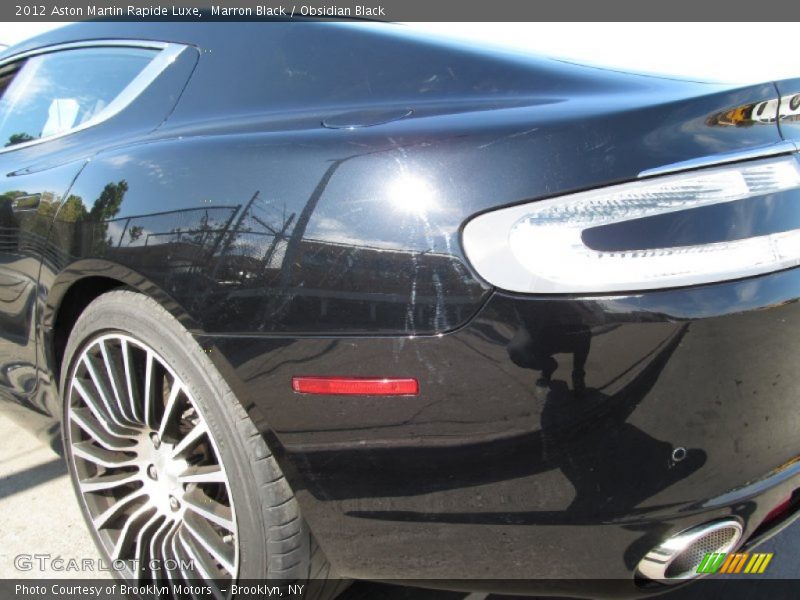 Marron Black / Obsidian Black 2012 Aston Martin Rapide Luxe