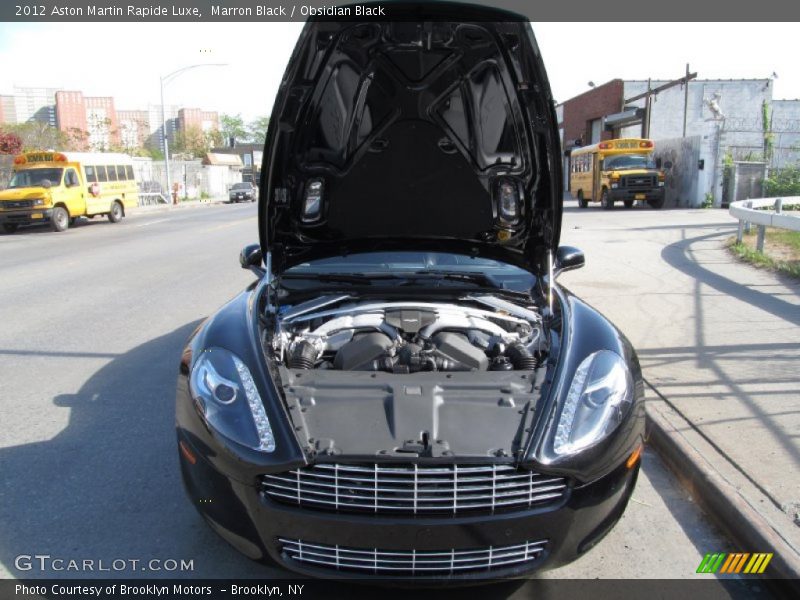 Marron Black / Obsidian Black 2012 Aston Martin Rapide Luxe