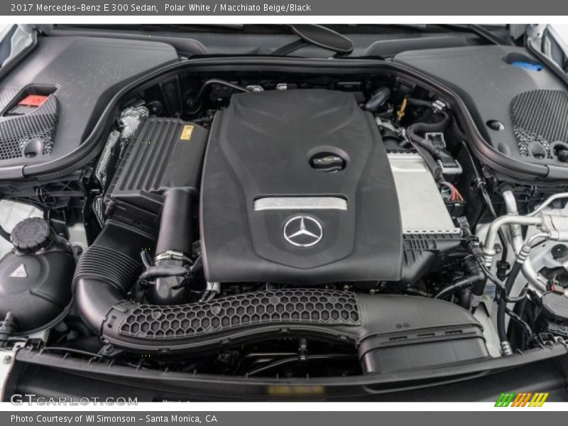 Polar White / Macchiato Beige/Black 2017 Mercedes-Benz E 300 Sedan