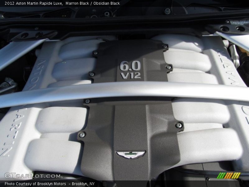 Marron Black / Obsidian Black 2012 Aston Martin Rapide Luxe