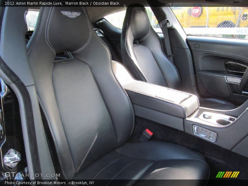 Front Seat of 2012 Rapide Luxe