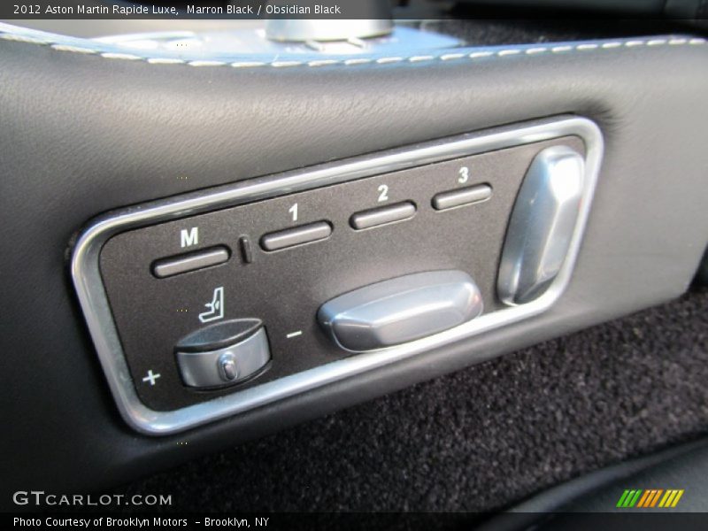 Controls of 2012 Rapide Luxe