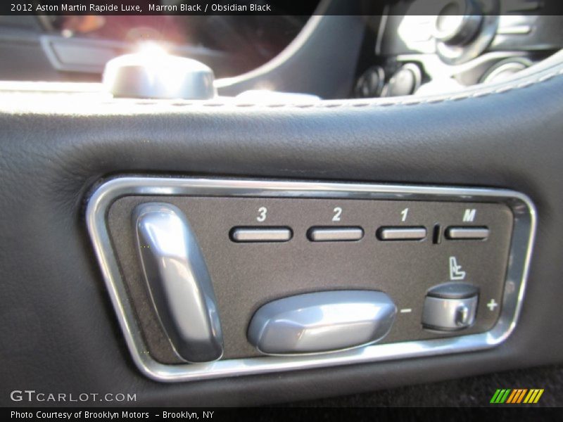 Controls of 2012 Rapide Luxe