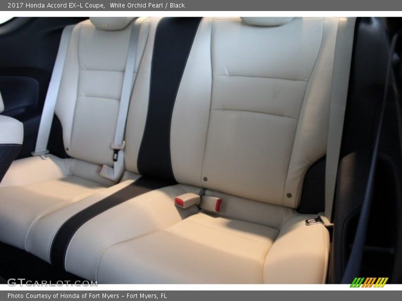 White Orchid Pearl / Black 2017 Honda Accord EX-L Coupe