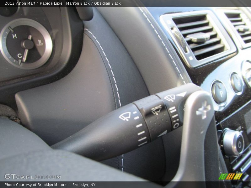 Controls of 2012 Rapide Luxe