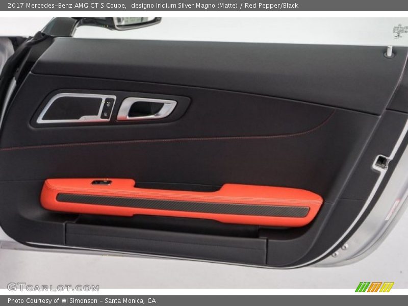 Door Panel of 2017 AMG GT S Coupe