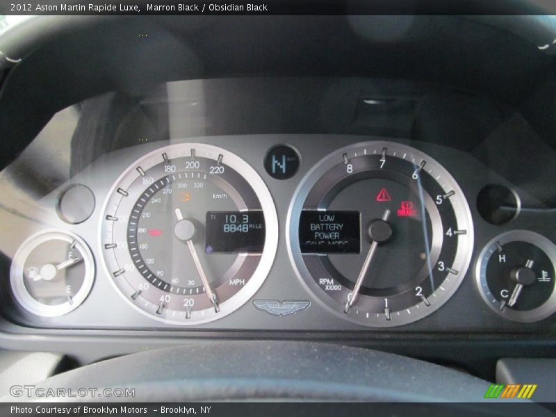  2012 Rapide Luxe Luxe Gauges