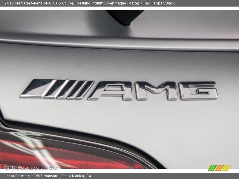  2017 AMG GT S Coupe Logo