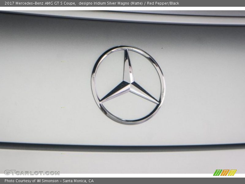  2017 AMG GT S Coupe Logo