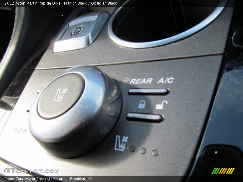 Controls of 2012 Rapide Luxe