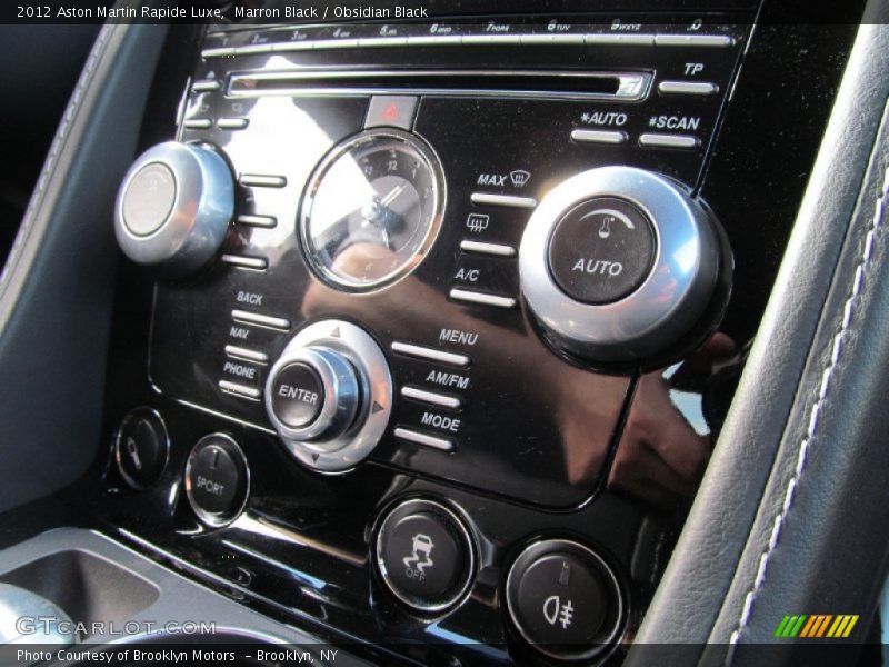 Controls of 2012 Rapide Luxe