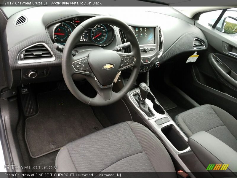 Arctic Blue Metallic / Jet Black 2017 Chevrolet Cruze LT