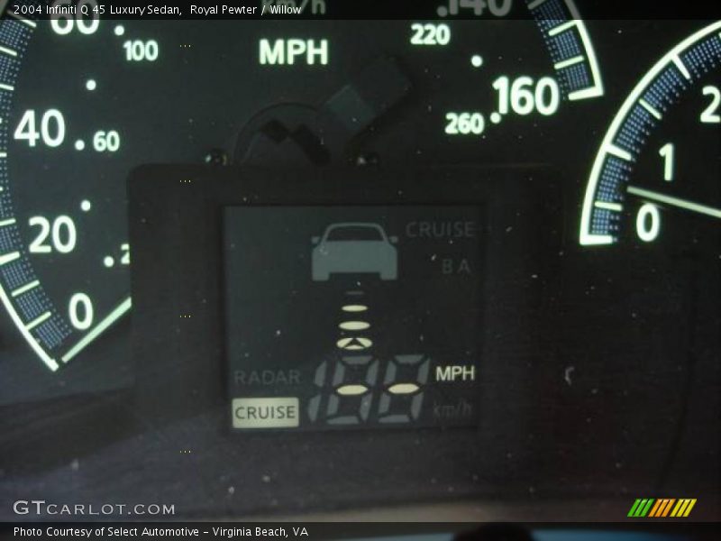 Royal Pewter / Willow 2004 Infiniti Q 45 Luxury Sedan