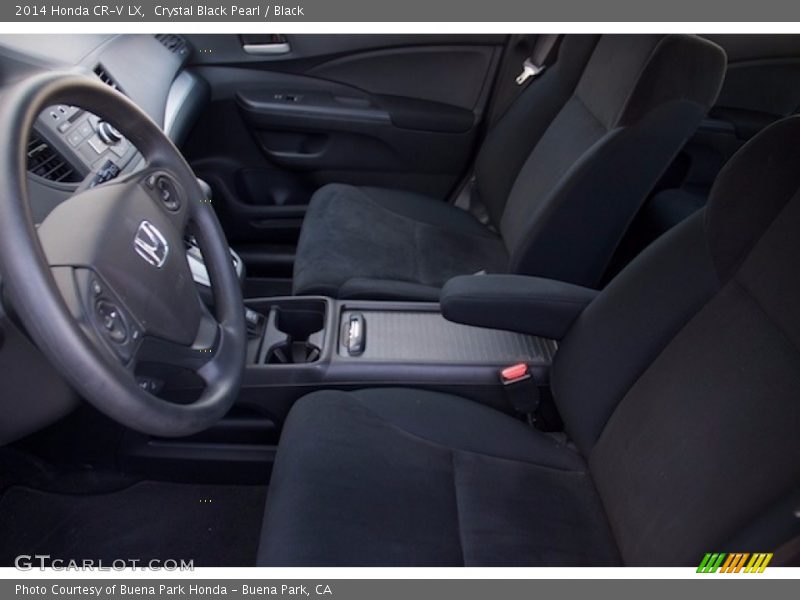 Crystal Black Pearl / Black 2014 Honda CR-V LX