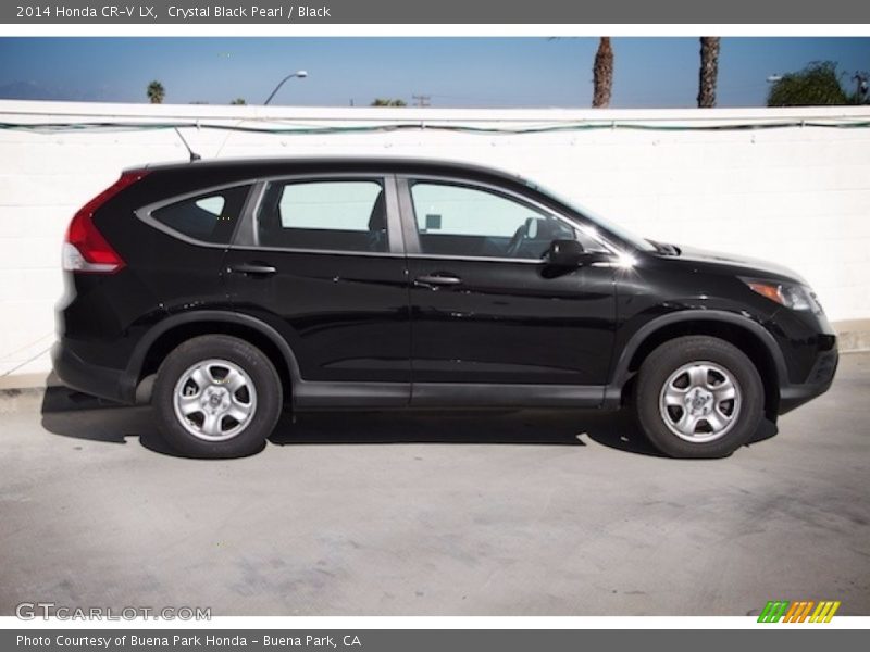 Crystal Black Pearl / Black 2014 Honda CR-V LX