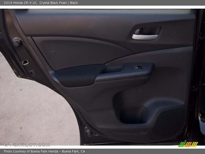 Crystal Black Pearl / Black 2014 Honda CR-V LX