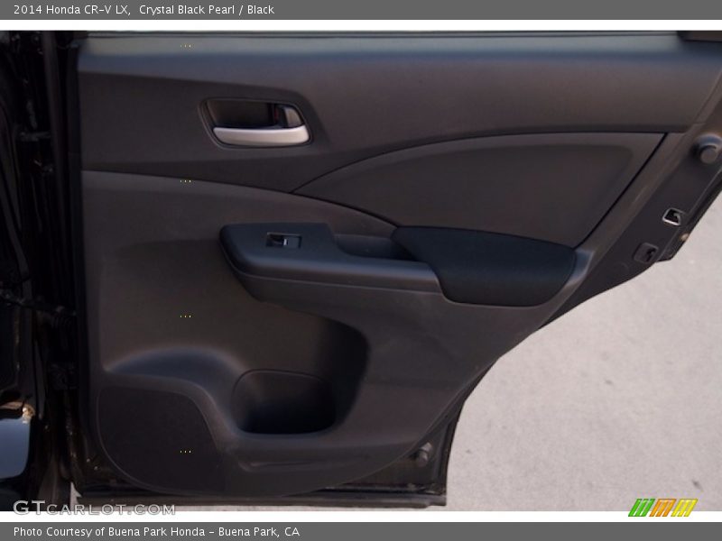 Crystal Black Pearl / Black 2014 Honda CR-V LX