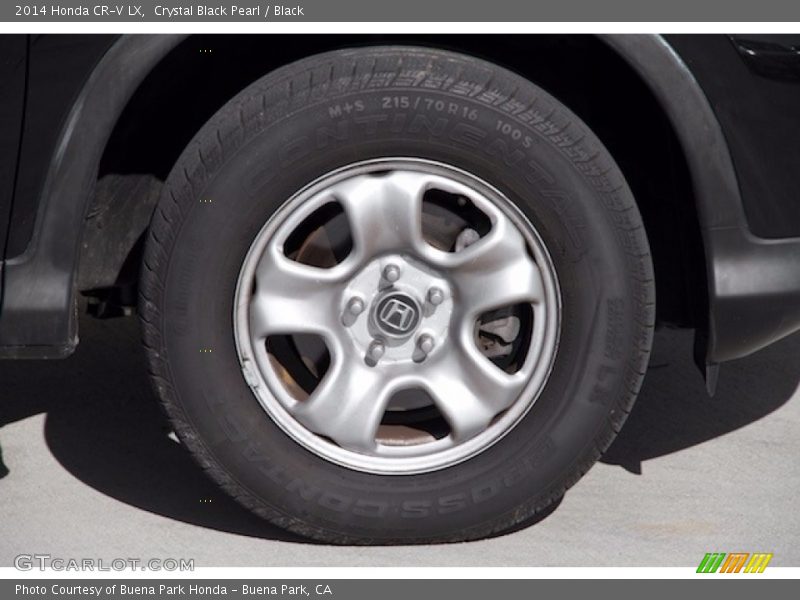 Crystal Black Pearl / Black 2014 Honda CR-V LX