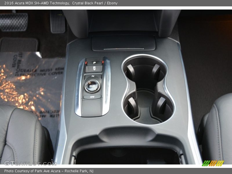 Crystal Black Pearl / Ebony 2016 Acura MDX SH-AWD Technology