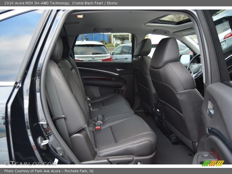 Crystal Black Pearl / Ebony 2016 Acura MDX SH-AWD Technology