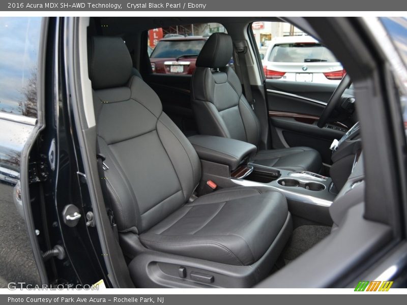 Crystal Black Pearl / Ebony 2016 Acura MDX SH-AWD Technology