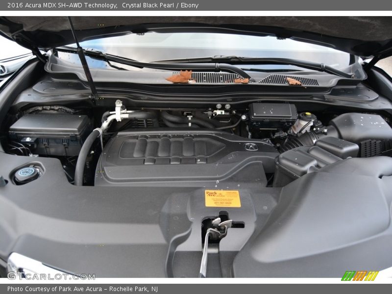 Crystal Black Pearl / Ebony 2016 Acura MDX SH-AWD Technology