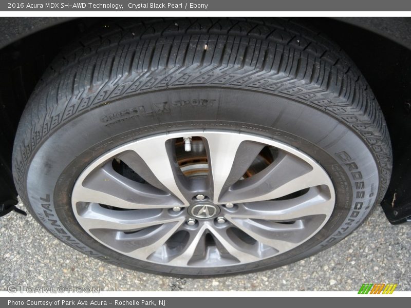 Crystal Black Pearl / Ebony 2016 Acura MDX SH-AWD Technology