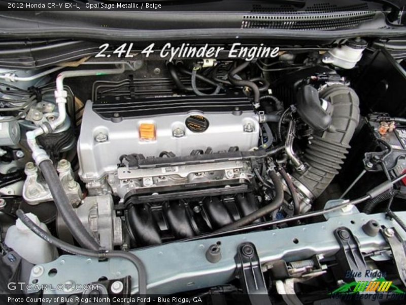 Opal Sage Metallic / Beige 2012 Honda CR-V EX-L