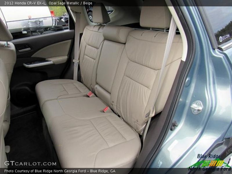 Opal Sage Metallic / Beige 2012 Honda CR-V EX-L