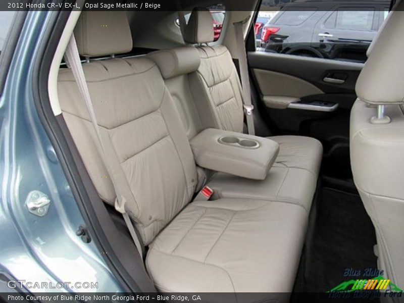Opal Sage Metallic / Beige 2012 Honda CR-V EX-L
