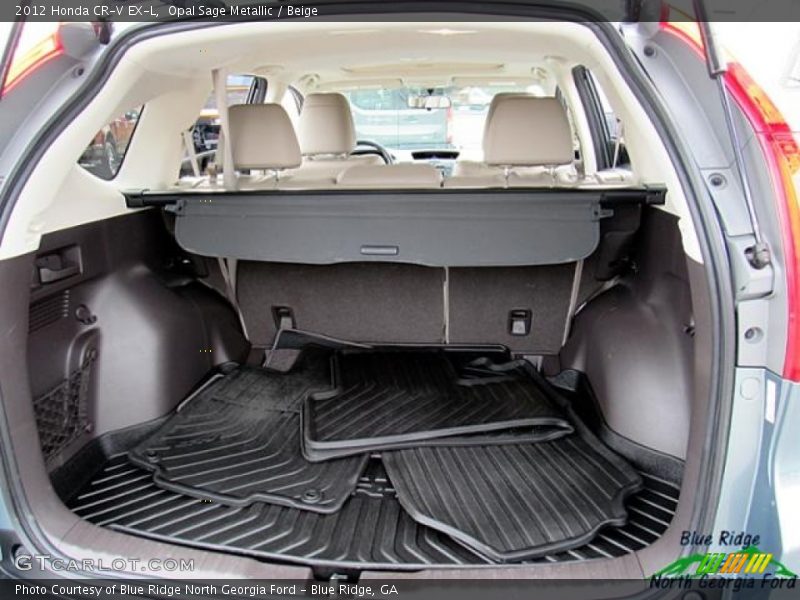 Opal Sage Metallic / Beige 2012 Honda CR-V EX-L