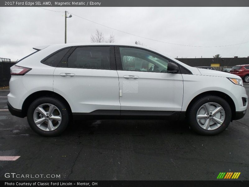 Magnetic Metallic / Ebony 2017 Ford Edge SEL AWD