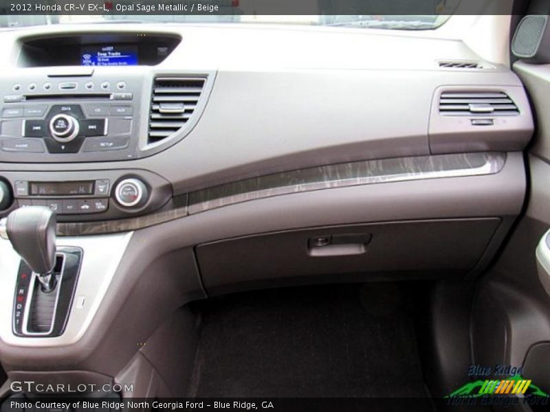 Opal Sage Metallic / Beige 2012 Honda CR-V EX-L