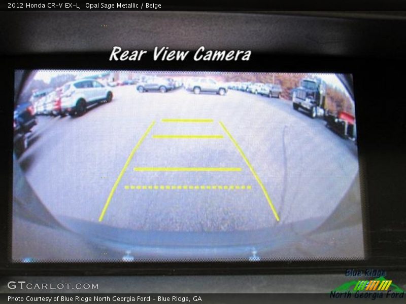 Opal Sage Metallic / Beige 2012 Honda CR-V EX-L