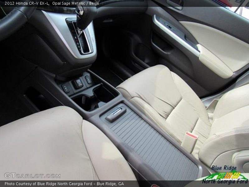 Opal Sage Metallic / Beige 2012 Honda CR-V EX-L