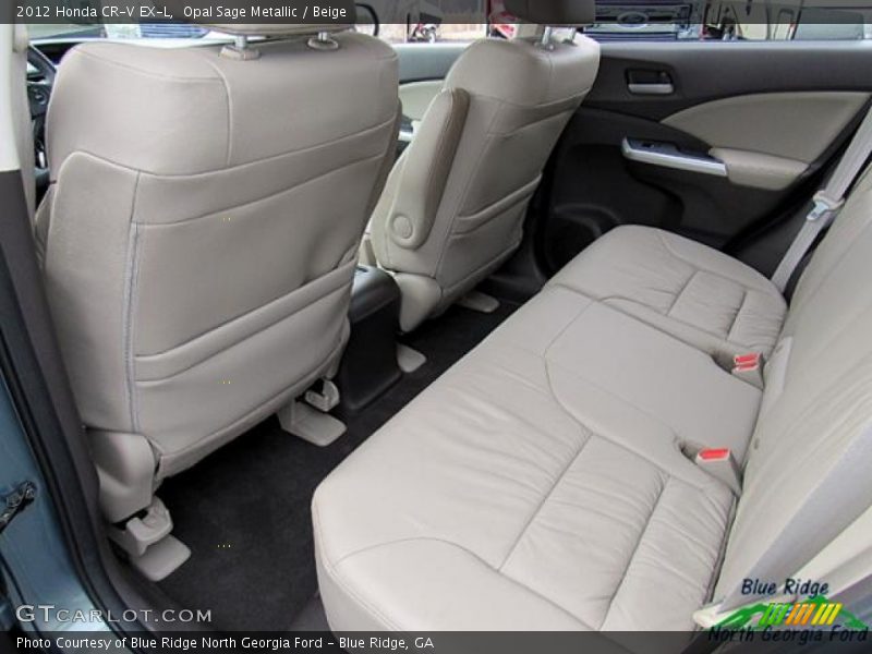 Opal Sage Metallic / Beige 2012 Honda CR-V EX-L
