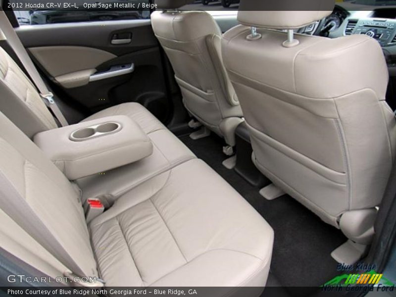 Opal Sage Metallic / Beige 2012 Honda CR-V EX-L