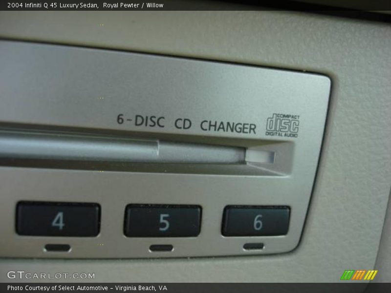 Royal Pewter / Willow 2004 Infiniti Q 45 Luxury Sedan