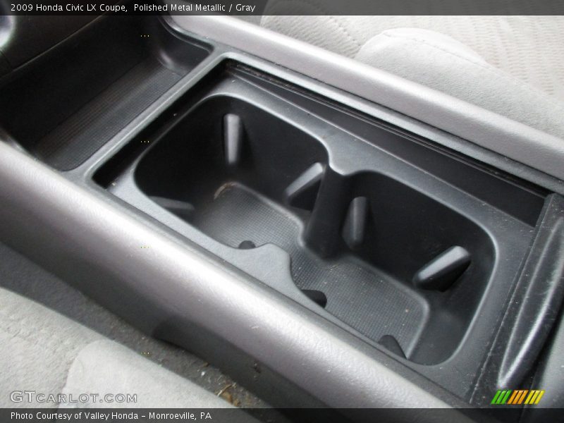 Polished Metal Metallic / Gray 2009 Honda Civic LX Coupe