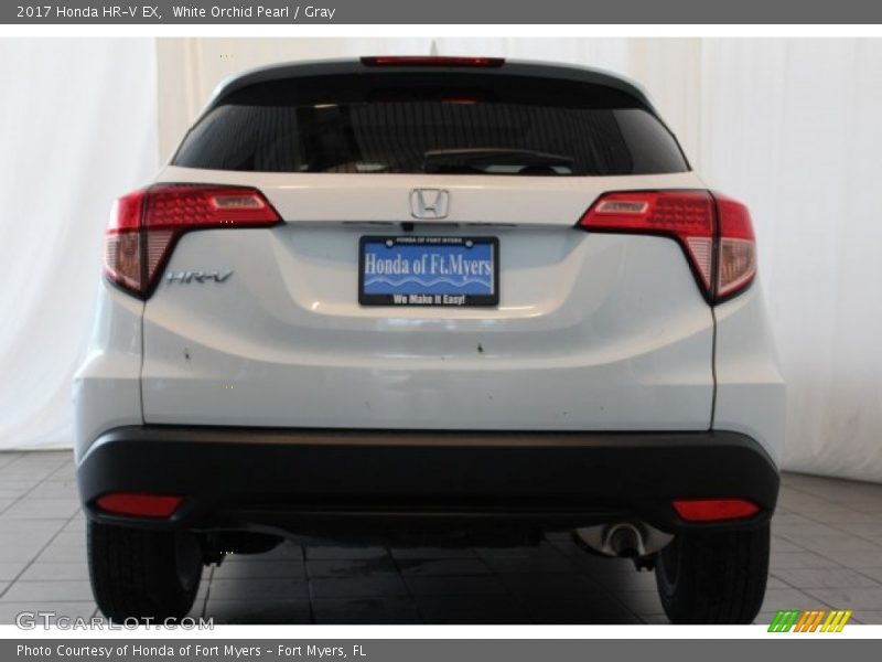 White Orchid Pearl / Gray 2017 Honda HR-V EX