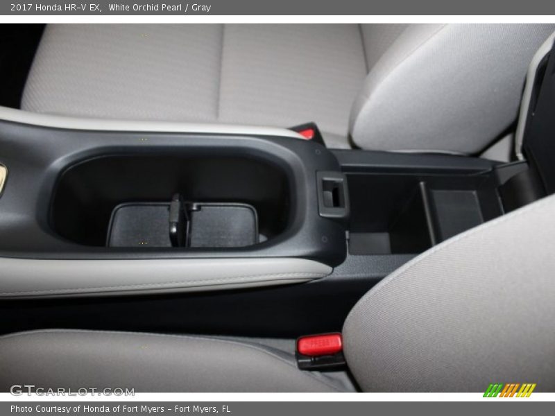 White Orchid Pearl / Gray 2017 Honda HR-V EX