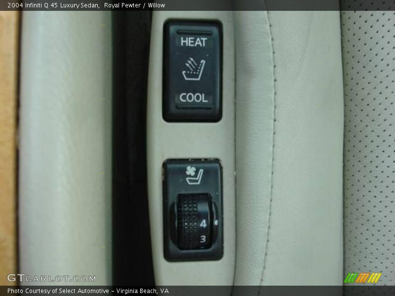 Royal Pewter / Willow 2004 Infiniti Q 45 Luxury Sedan