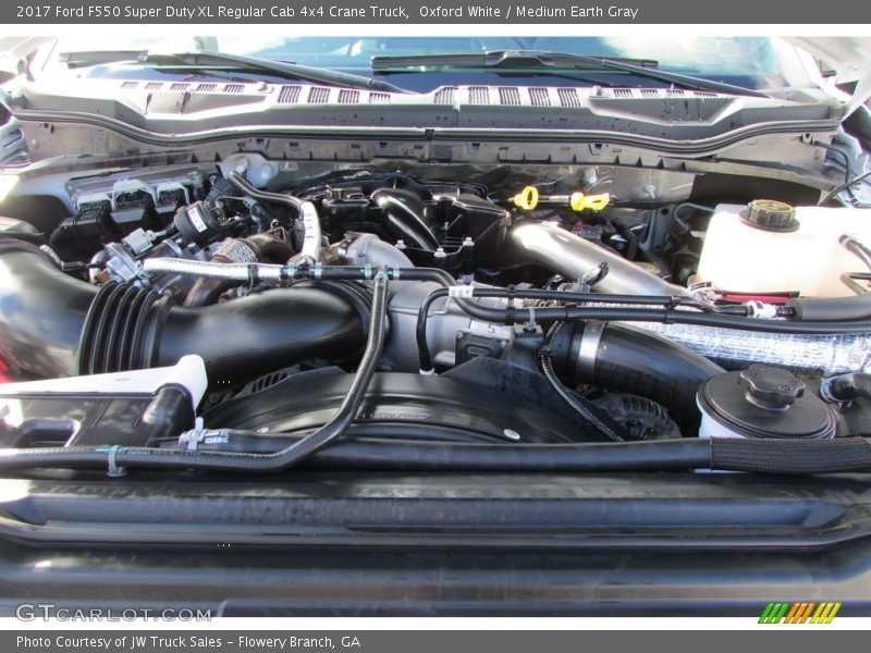  2017 F550 Super Duty XL Regular Cab 4x4 Crane Truck Engine - 6.7 Liter OHV 32-Valve Power Stroke Turbo-Diesel V8